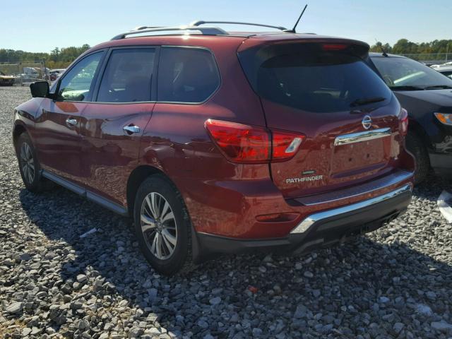 5N1DR2MN5HC639568 - 2017 NISSAN PATHFINDER RED photo 3