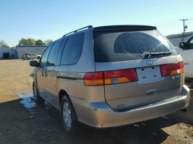 5FNRL18914B113972 - 2004 HONDA ODYSSEY EX GOLD photo 3