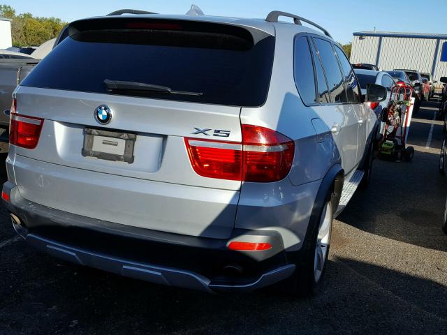 5UXFE43558L034020 - 2008 BMW X5 3.0I SILVER photo 4