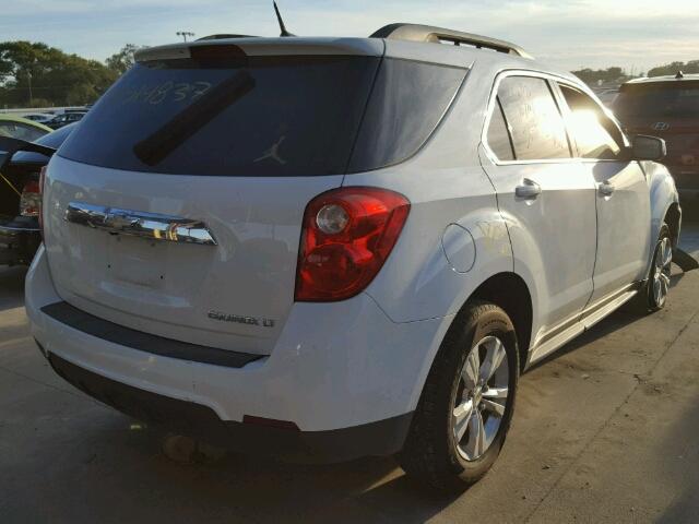 2GNALDEC0B1184005 - 2011 CHEVROLET EQUINOX LT WHITE photo 4