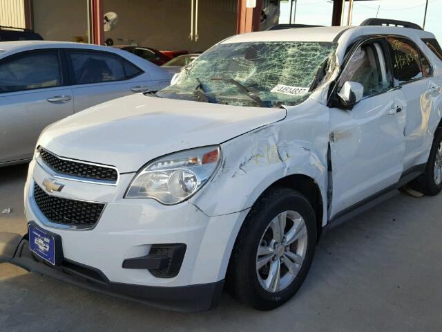 2GNALDEC0B1184005 - 2011 CHEVROLET EQUINOX LT WHITE photo 9