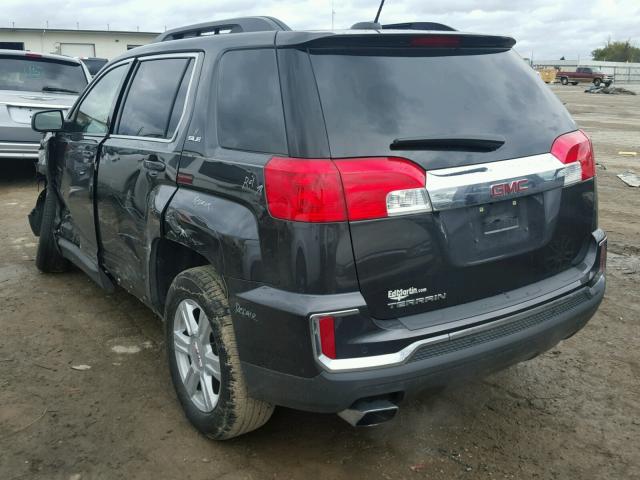 2GKALNEK2G6102537 - 2016 GMC TERRAIN SL GRAY photo 3