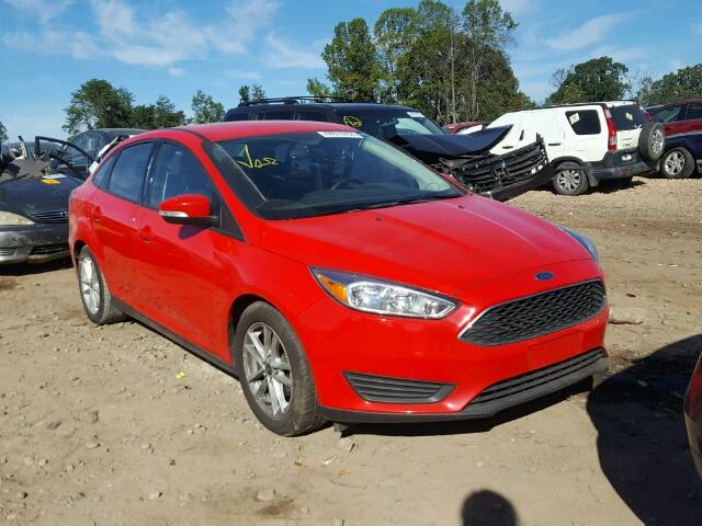 1FADP3F28GL201098 - 2016 FORD FOCUS SE RED photo 1