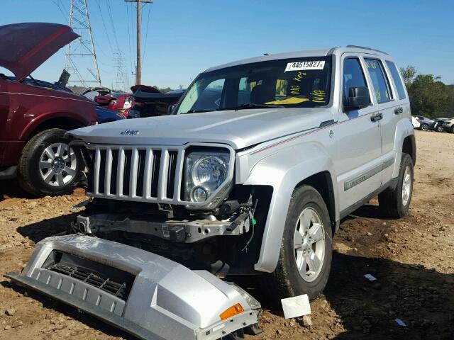 1J4PN2GK5AW106021 - 2010 JEEP LIBERTY SP SILVER photo 2