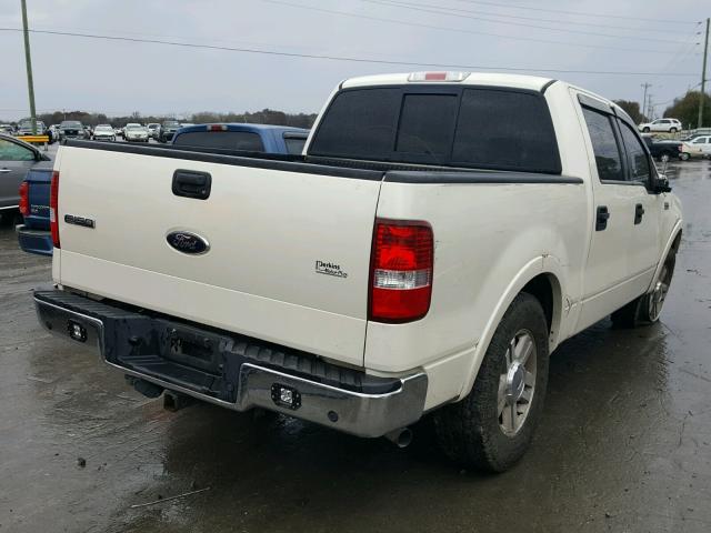 1FTPW12V18FB42605 - 2008 FORD F150 SUPER CREAM photo 4