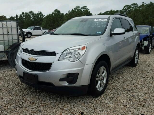 2GNALBEK3F6163217 - 2015 CHEVROLET EQUINOX LT SILVER photo 2