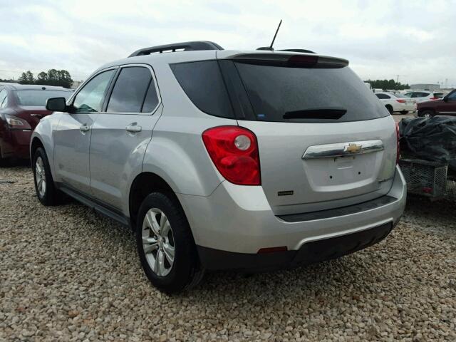 2GNALBEK3F6163217 - 2015 CHEVROLET EQUINOX LT SILVER photo 3