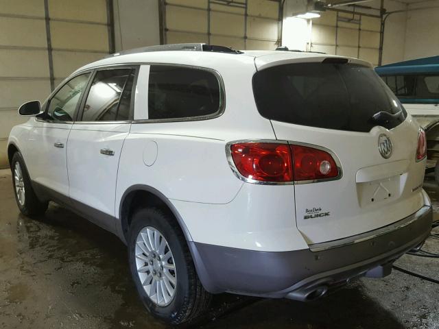 5GAKVAEDXBJ211278 - 2011 BUICK ENCLAVE CX WHITE photo 3