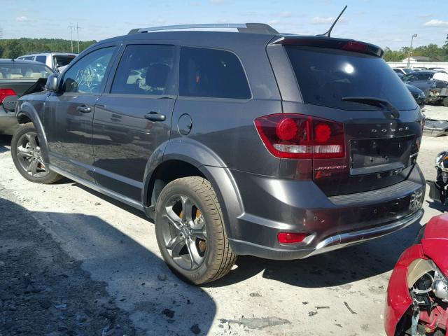 3C4PDCGB0FT577344 - 2015 DODGE JOURNEY CR GRAY photo 3