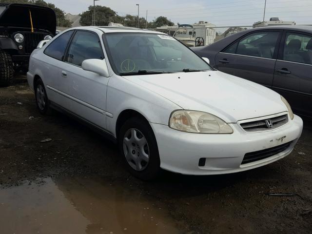 1HGEJ8141XL014406 - 1999 HONDA CIVIC EX WHITE photo 1