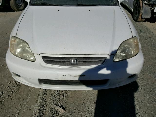 1HGEJ8141XL014406 - 1999 HONDA CIVIC EX WHITE photo 7