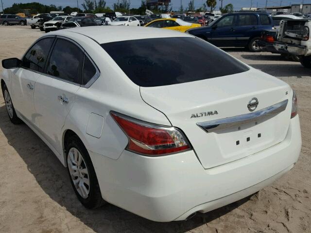 1N4AL3AP1FC272482 - 2015 NISSAN ALTIMA 2.5 WHITE photo 3