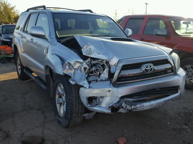 JTEBT14R170065993 - 2007 TOYOTA 4RUNNER SR SILVER photo 1