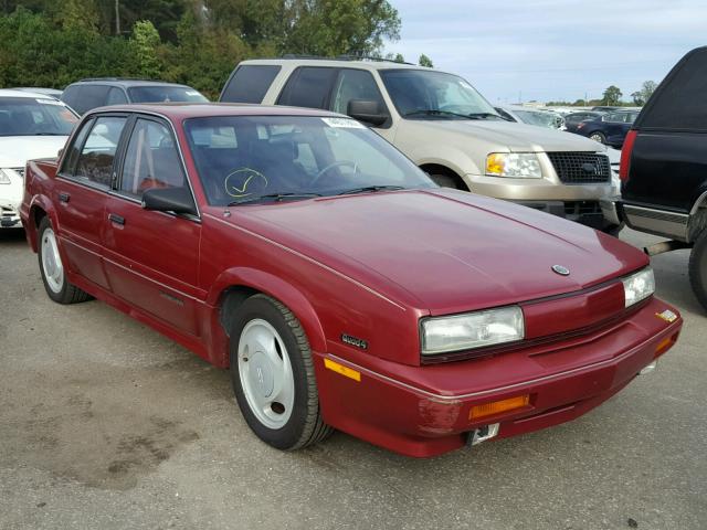 1G3NK54D2KM272670 - 1989 OLDSMOBILE CUTLASS CA MAROON photo 1