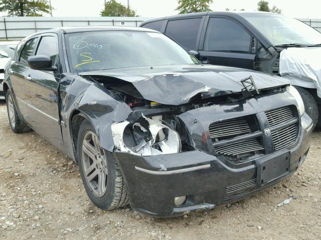 2D4GV58225H164598 - 2005 DODGE MAGNUM R/T BLACK photo 1