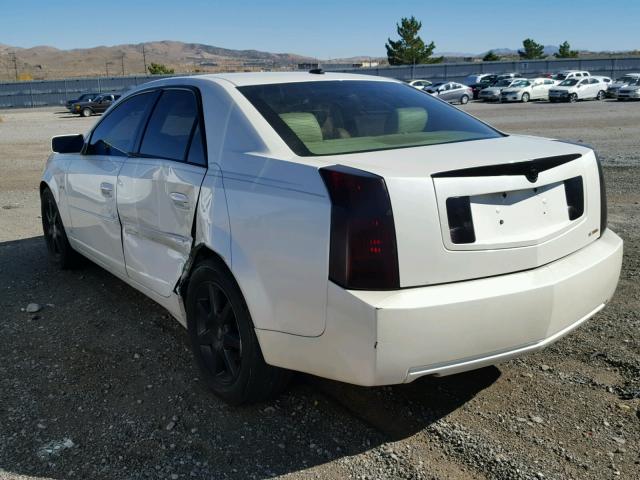 1G6DP577X70147968 - 2007 CADILLAC CTS HI FEA WHITE photo 3