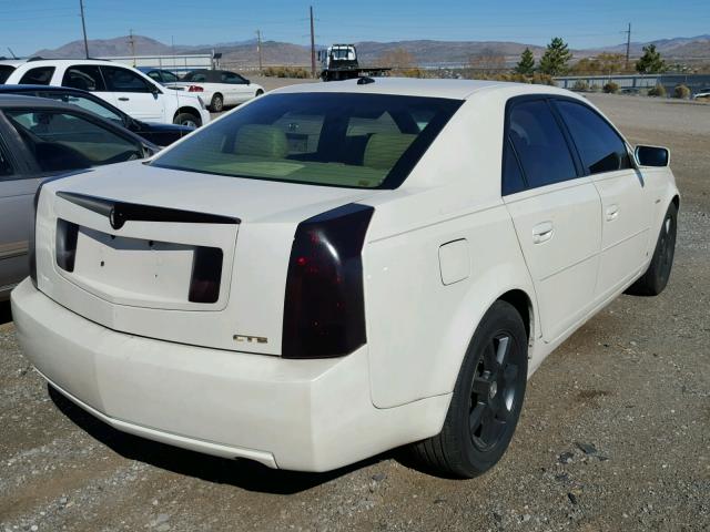 1G6DP577X70147968 - 2007 CADILLAC CTS HI FEA WHITE photo 4