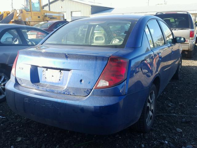 1G8AJ52F85Z158874 - 2005 SATURN ION LEVEL BLUE photo 4