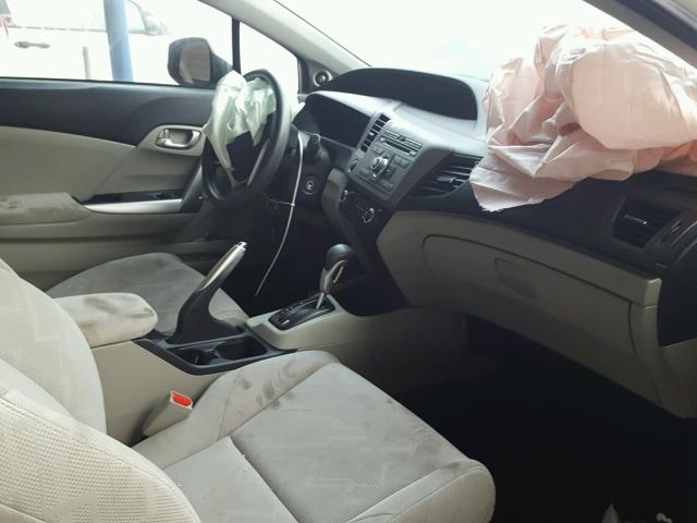 2HGFG3B81CH555583 - 2012 HONDA CIVIC EX თეთრი ფოტო 5