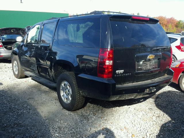 1GNSKJE3XBR390994 - 2011 CHEVROLET SUBURBAN BLACK photo 3