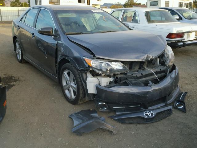 4T1BF1FK4EU839764 - 2014 TOYOTA CAMRY L GRAY photo 1