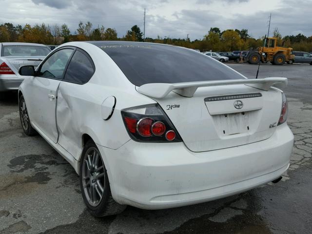 JTKDE3B77A0304161 - 2010 TOYOTA SCION TC WHITE photo 3