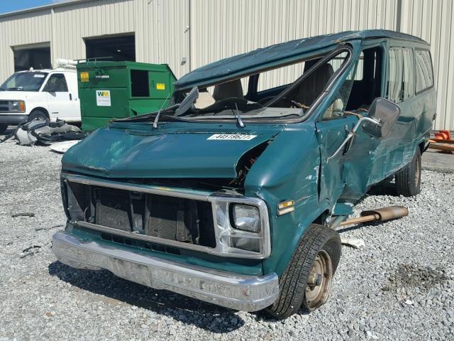 CGL26972504403 - 1979 CHEVROLET SPORTVAN GREEN photo 2