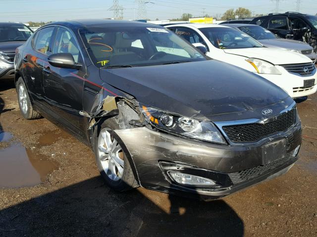 5XXGN4A78DG162885 - 2013 KIA OPTIMA BROWN photo 1