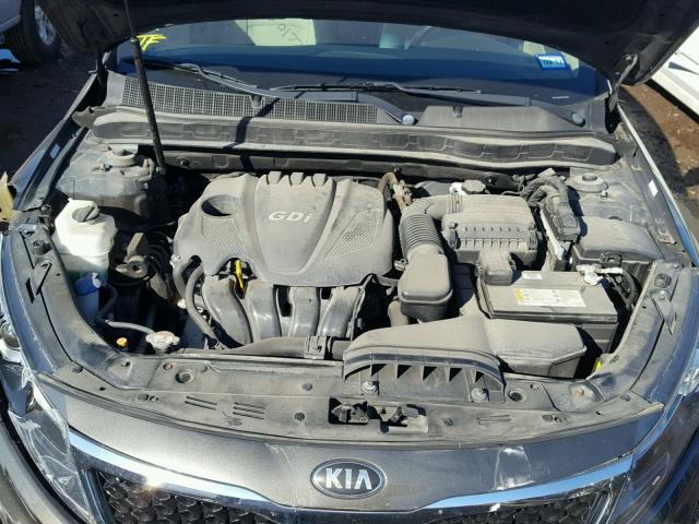 5XXGN4A78DG162885 - 2013 KIA OPTIMA BROWN photo 7