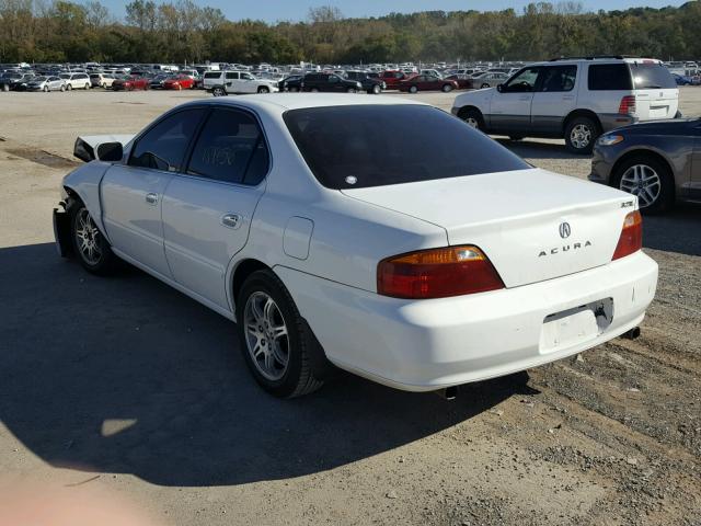 19UUA5666YA041845 - 2000 ACURA 3.2TL WHITE photo 3