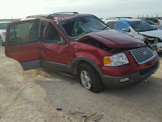 1FMRU15W74LA43619 - 2004 FORD EXPEDITION MAROON photo 1