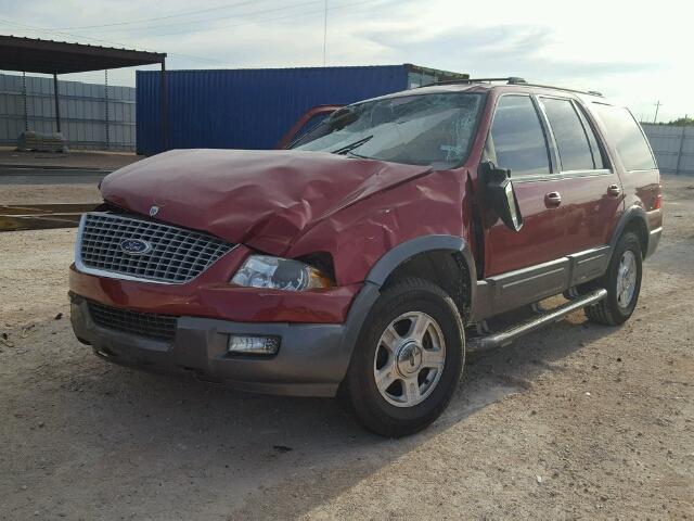 1FMRU15W74LA43619 - 2004 FORD EXPEDITION MAROON photo 2