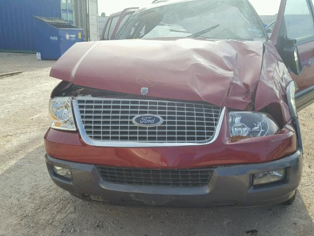 1FMRU15W74LA43619 - 2004 FORD EXPEDITION MAROON photo 7