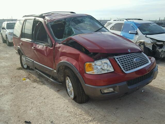 1FMRU15W74LA43619 - 2004 FORD EXPEDITION MAROON photo 9