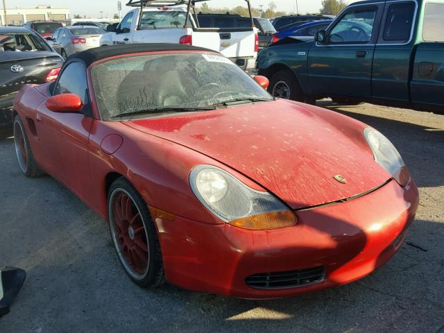 WP0CA29811U621062 - 2001 PORSCHE BOXSTER RED photo 1