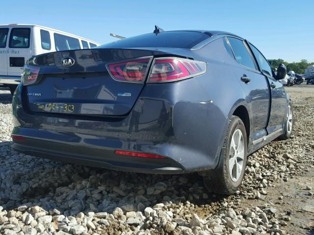 KNAGM4AD9F5086283 - 2015 KIA OPTIMA GRAY photo 4