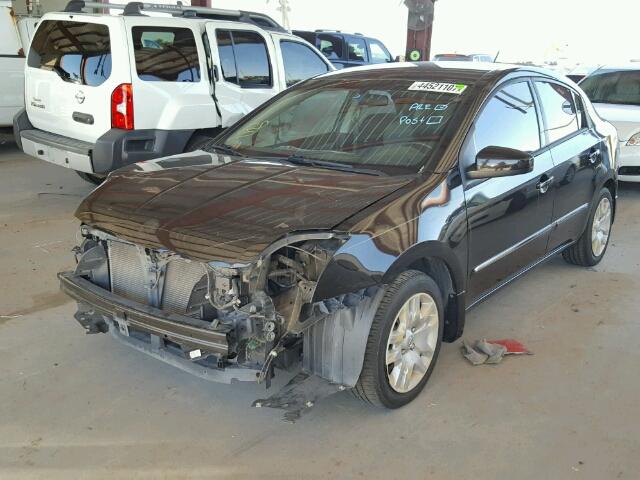 3N1AB6AP7AL666289 - 2010 NISSAN SENTRA 2.0 BLACK photo 2