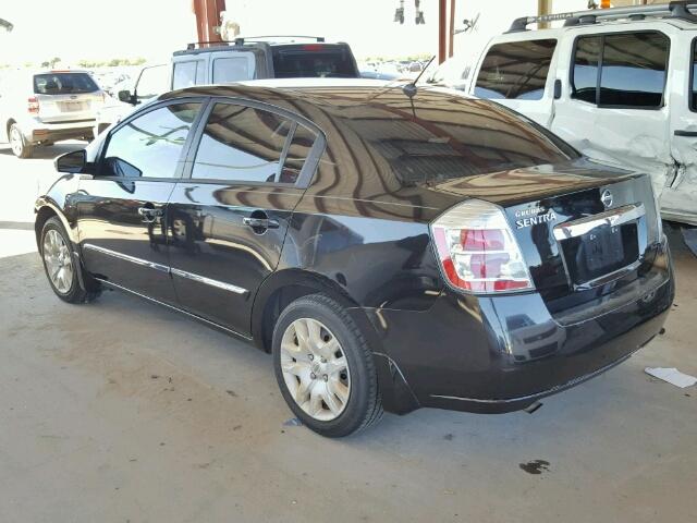 3N1AB6AP7AL666289 - 2010 NISSAN SENTRA 2.0 BLACK photo 3