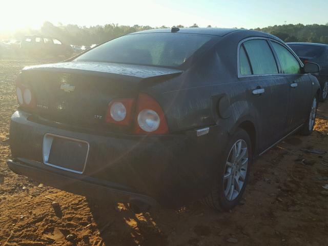 1G1ZK57718F182973 - 2008 CHEVROLET MALIBU LTZ BLUE photo 4