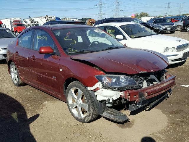 JM1BK324561498137 - 2006 MAZDA 3 RED photo 1