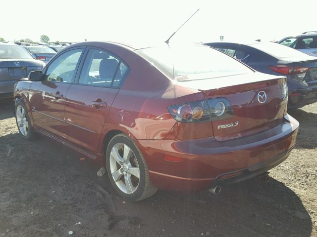 JM1BK324561498137 - 2006 MAZDA 3 RED photo 3