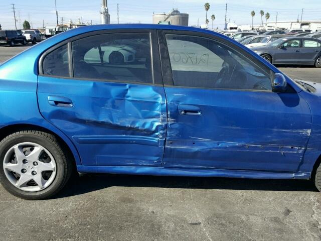 KMHDN46D66U330548 - 2006 HYUNDAI ELANTRA GL BLUE photo 9