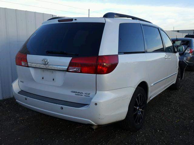 5TDBA22C25S046930 - 2005 TOYOTA SIENNA WHITE photo 4