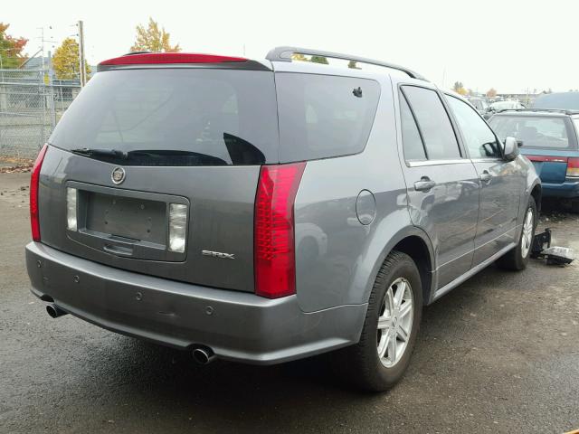 1GYDE637540136266 - 2004 CADILLAC SRX GRAY photo 4