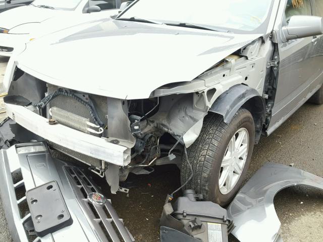 1GYDE637540136266 - 2004 CADILLAC SRX GRAY photo 9