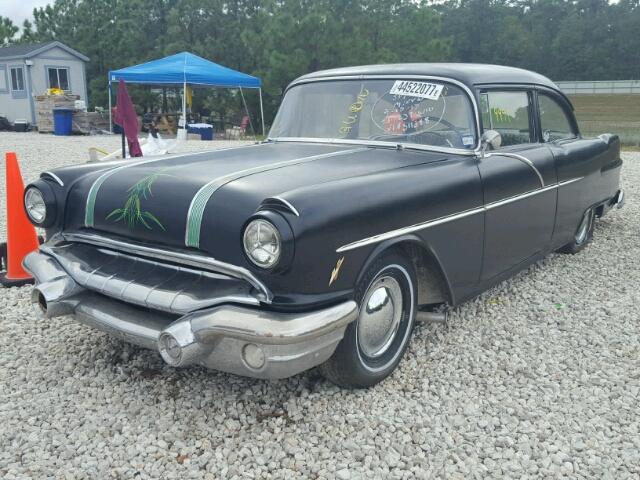 00000000P56S11348 - 1956 PONTIAC CLASSIC BLACK photo 2