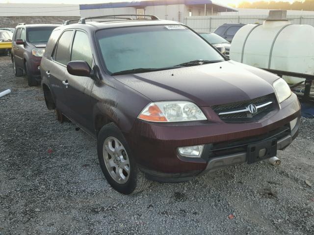 2HNYD18671H513534 - 2001 ACURA MDX TOURIN MAROON photo 1