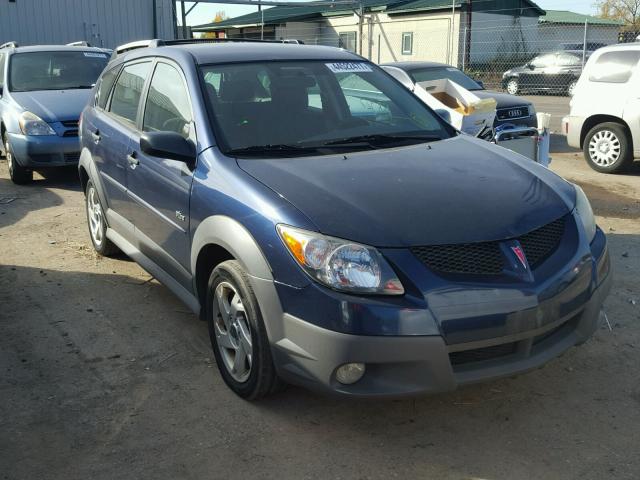 5Y2SL62844Z458860 - 2004 PONTIAC VIBE BLUE photo 1