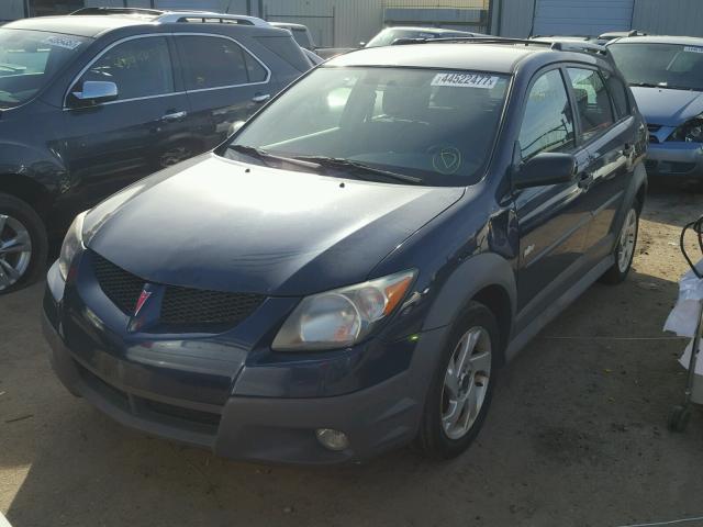 5Y2SL62844Z458860 - 2004 PONTIAC VIBE BLUE photo 2