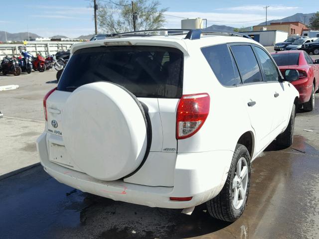 JTMBD35V765037173 - 2006 TOYOTA RAV4 WHITE photo 4